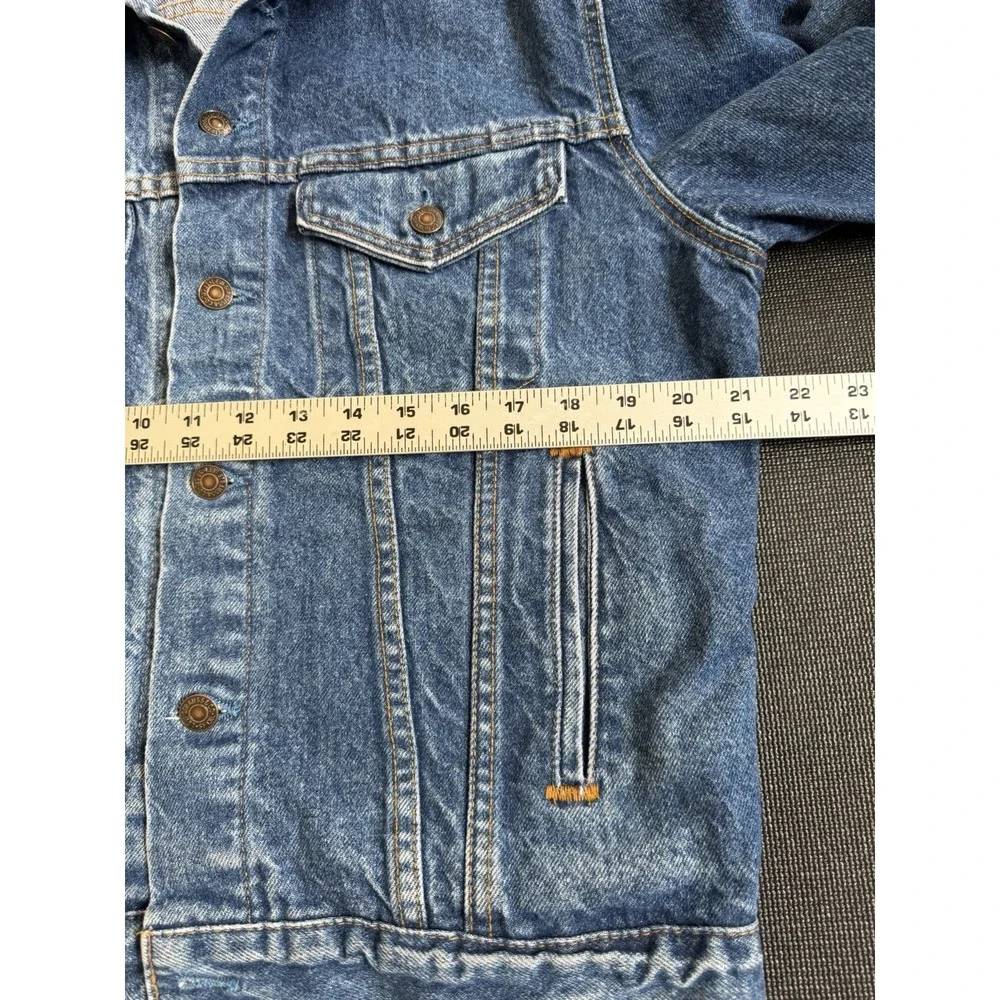 Levi's 70506 0216 Denim Trucker Jacket Made In USA Size 40
